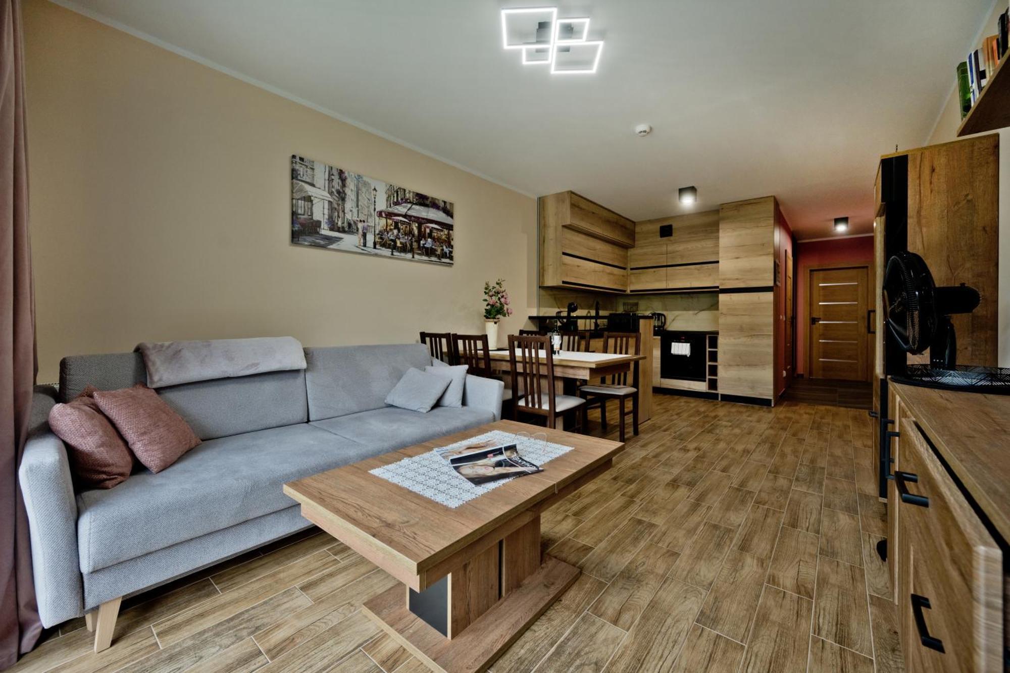 Apartament Orlando W Porto Leba 350M Od Morza Esterno foto