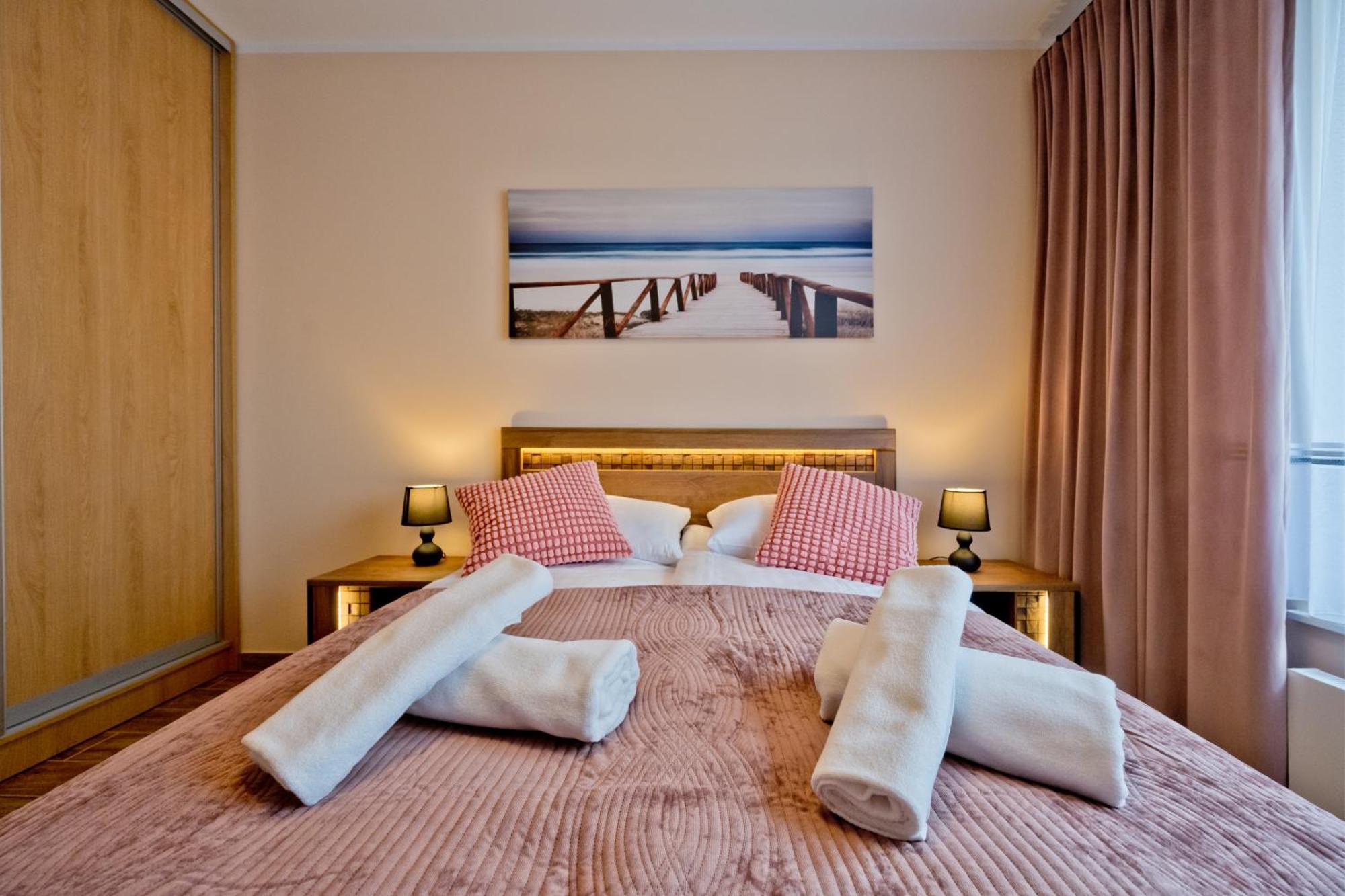 Apartament Orlando W Porto Leba 350M Od Morza Esterno foto